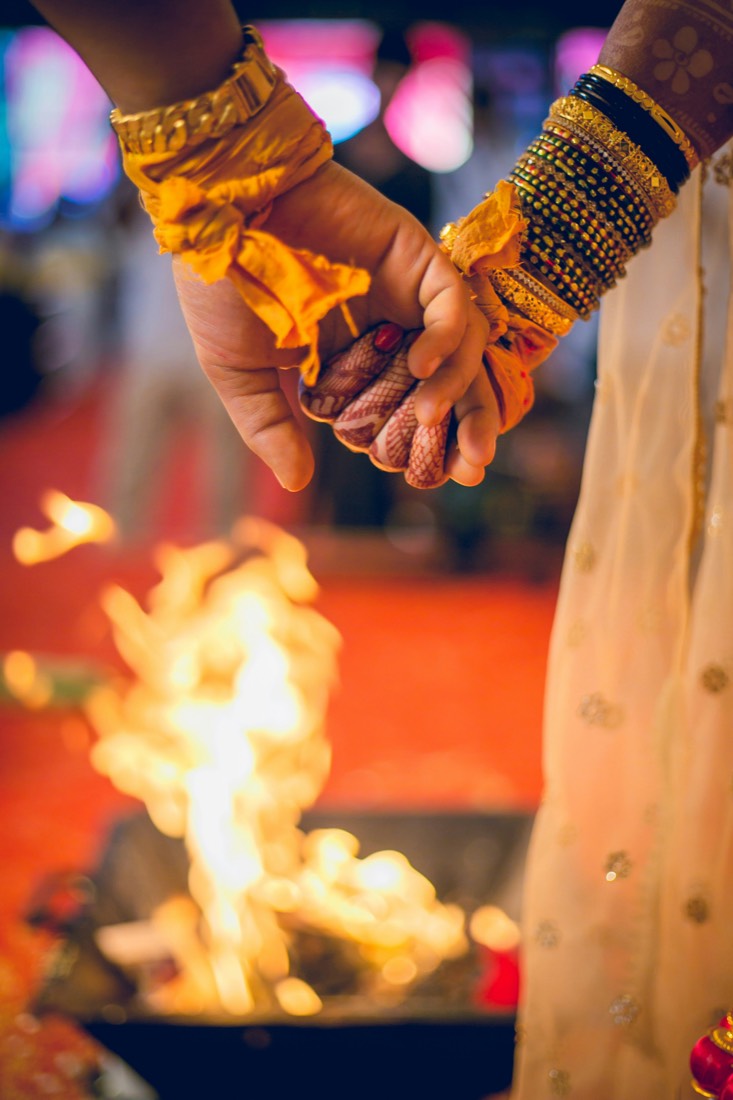 Sacred wedding ritual detail styled by SGR Decorators